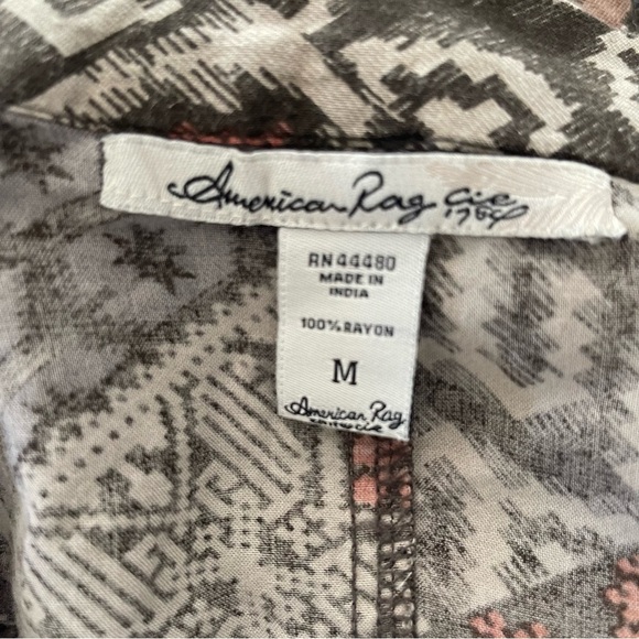 American Rag High Waisted Patterned Boho Women's Skirt M - Picture 4 of 4